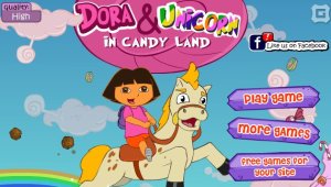 dora and unicorn | starfall zone